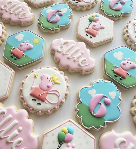 Pig Cookies Fancy Cookies Cute Cookies Cookies Et Biscuits Sugar