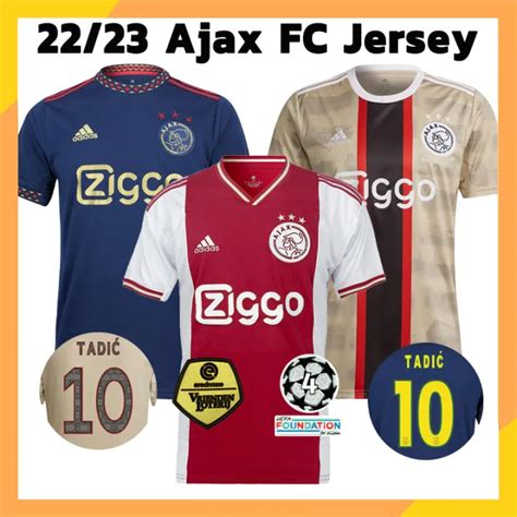 22 23 Ajax Jersey Home Away Third 2022 Man Football Jersey Custom Name