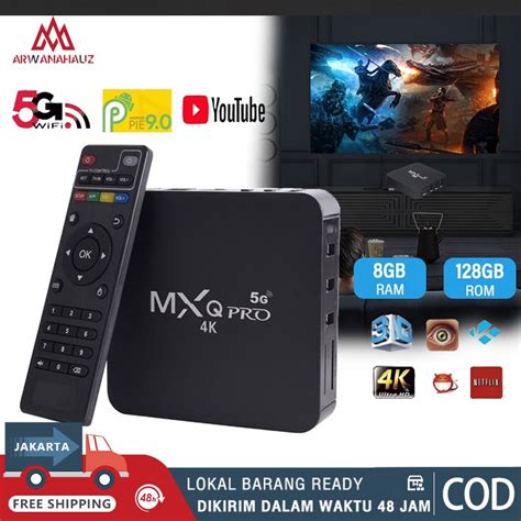 Jual Android Tv Box K G Mxq Pro Smart Tv Box Cocok Untuk Semua Merk