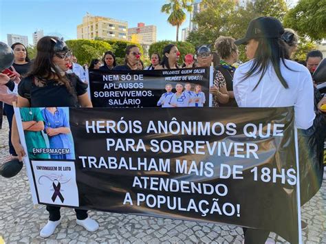 Profissionais Da Enfermagem De Petrolina E Juazeiro Protestam Contra