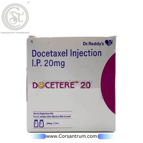 Docetere 20 Mg Docetaxel Injection At Rs 3840 Vial Anti Cancer