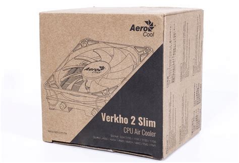 Обзор кулера Aerocool Verkho 2 Slim