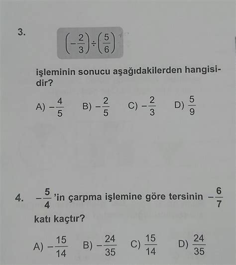 3 ve4 soruyu anlamdım lütfen siz cevap verebilirmisiniz Eodev