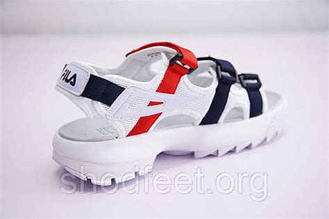 Купить Женские сандалии Fila Disruptor II SD White Navy Red, цена 1549 ...