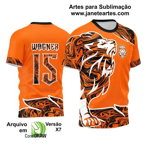 Arte Estampa Camisa Interclasse Le O Laranja