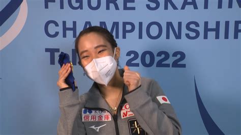 【動画】【2022 四大陸フィギュア】三原舞依選手 Fs 演技後インタビュー！ スポーツナビ「四大陸フィギュアスケート選手権 2024」