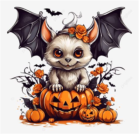 Adesivo De Morcego Fofo De Halloween PNG Morcego Haloween Morcegos