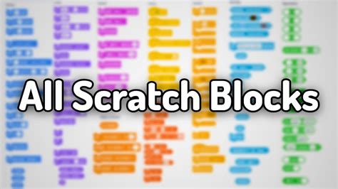 All Scratch Blocks Explained In 2 Minutes Youtube