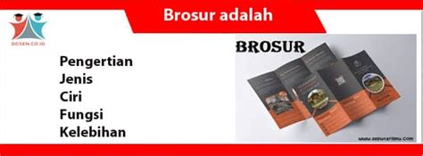 Tujuan Brosur Tulisan