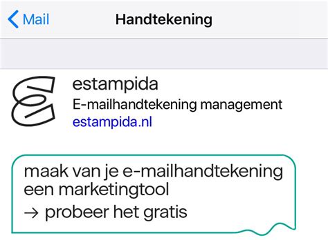 Emailhandtekening Instellen In Apple Mail Op Je Iphone Of Ipad