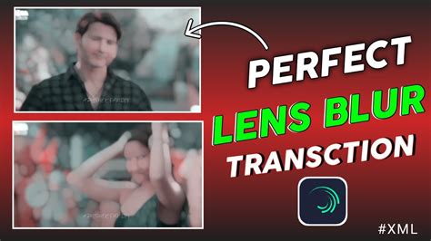 New Trending Lens Blur Video Editing In Alight Motion Alight Motion