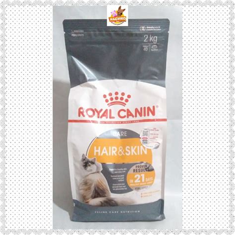 Jual Royal Canin Hair And Skin Makanan Kucing Dewasa Dry 2kgroyal Canin