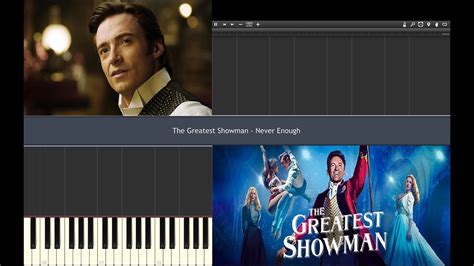 The Greatest Showman Never Enough Piano Tutorial Youtube