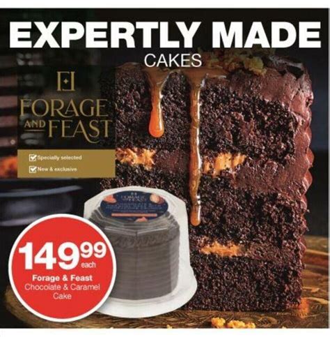 Forage Feast Chocolate Caramel Cake Offer At Checkers