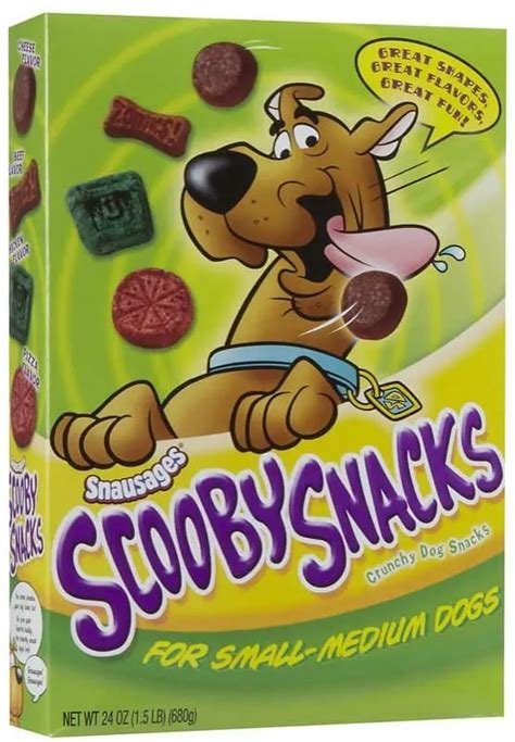 Printable Scooby Snacks Box