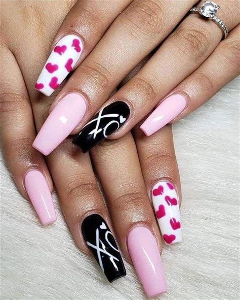 Valentine Gel Nail Designs 2024 Olwen Aubrette