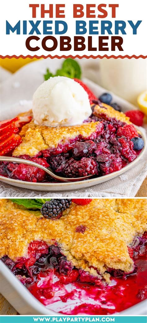 Mixed Berry Cobbler Artofit