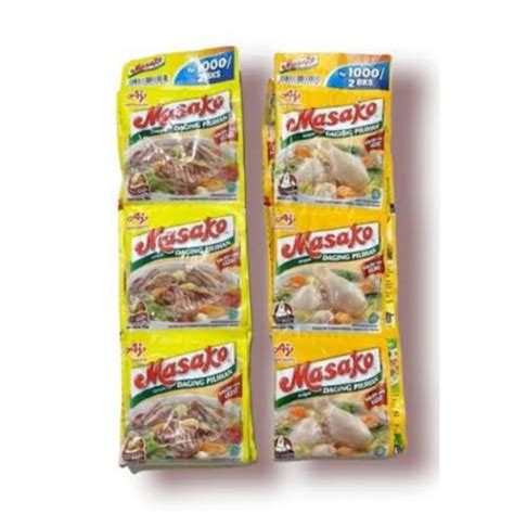 Jual Ajinomoto Masako Bumbu Penyedap Sachet Renteng X G