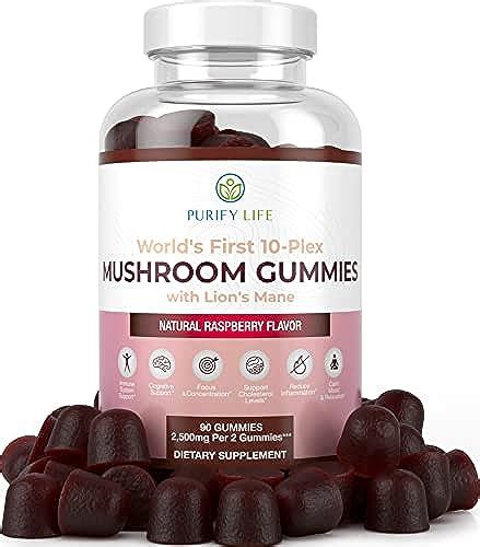 Worlds First Mushroom Complex Gummies 10x Mushroom Supplement W