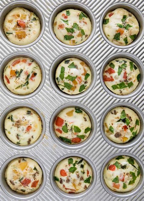 Healthy Egg White Muffin Cups I Heart Naptime