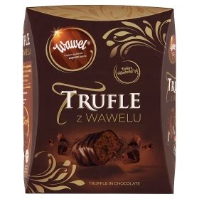 Wawel Trufle Z Wawelu Cukierki O Smaku Rumowym W Czekoladzie 250 G