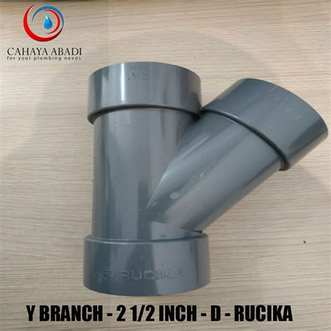 Jual Grosir Fitting Pipa Pvc Y Branch Inch D Rucika