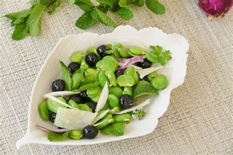 Salade Fra Cheur Aux F Ves Fra Ches Alain Passard Assiettes