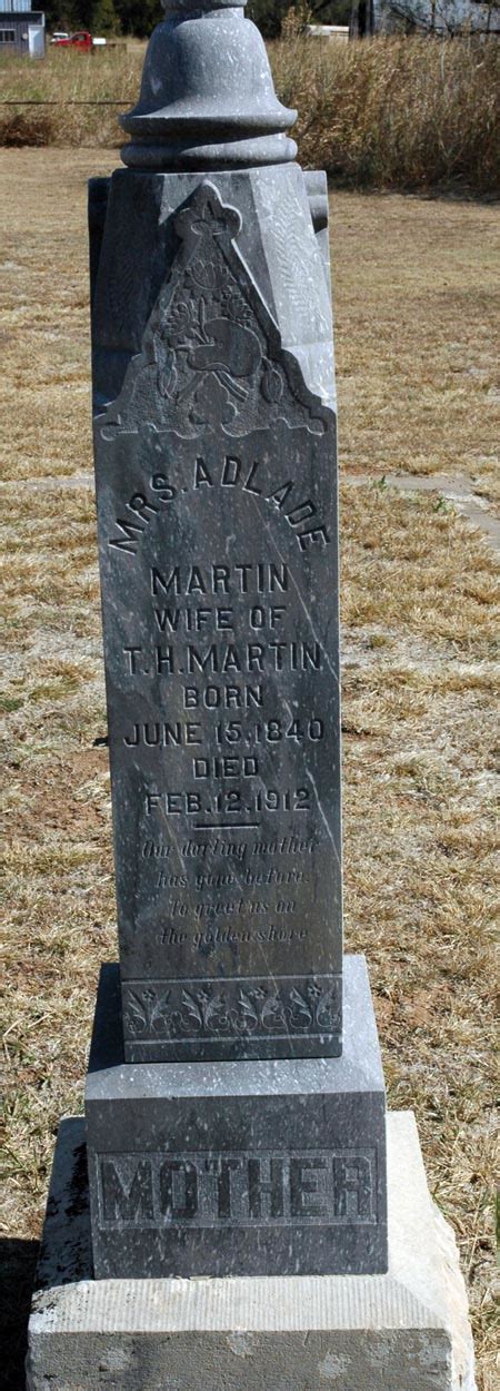 Mary Calista Adlade Waldroup Martin 1840 1912 Find A Grave Memorial