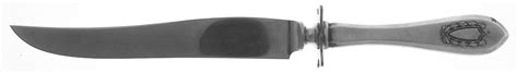 Napoleon Sterling 1910 Monograms Small Steak Carving Knife With