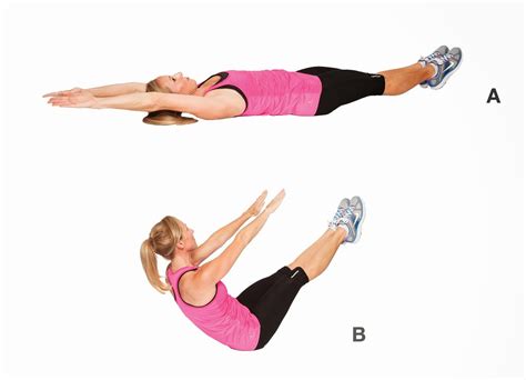 How To Do V Up Exercises Abdominal Muscles Muscles And Exercises