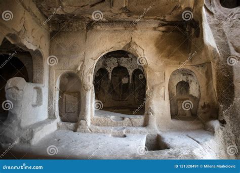 Museo Del Aire Abierto De Zelve Cappadocia Imagen De Archivo Imagen