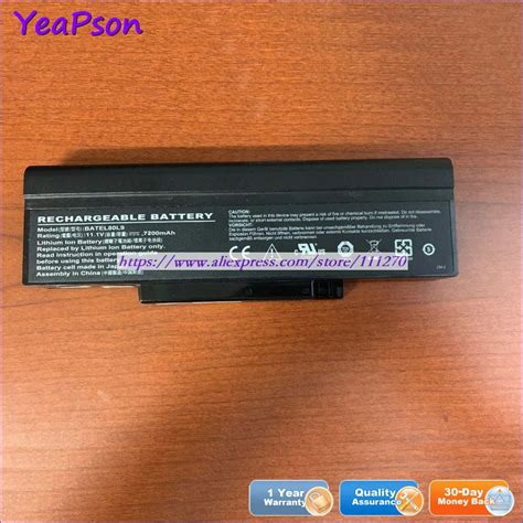 Yeapson 11 1V 7200mAh Genuine BATEL80L9 Laptop Battery For Compal EL80