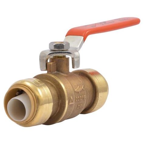 Sharkbite Brass In Push To Connect Ball Valve In The Ball Valves