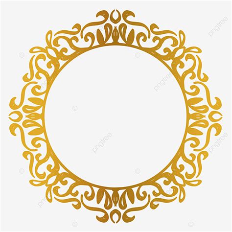 Golden Luxury Frame Vector Hd Images Luxury Golden Vintage Frame