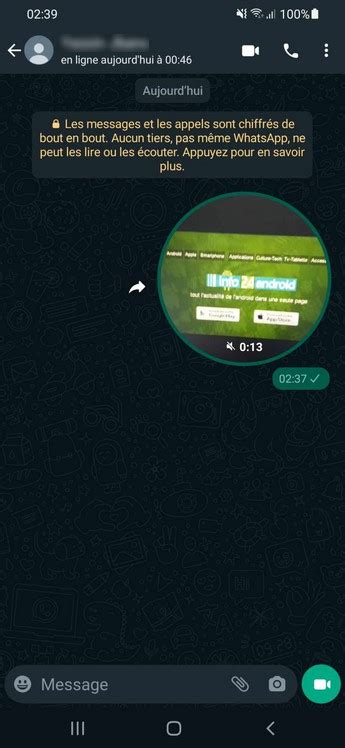 Comment Envoyer Un Message Vid O Instantan Sur Whatsapp