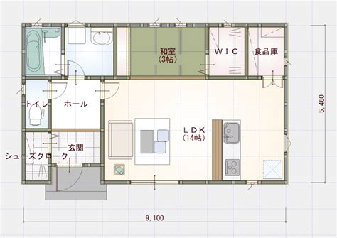 【小さな家】平屋の間取り（15坪前後一人暮らし･夫婦二人暮らし向き） 注文住宅ヘルプナビ