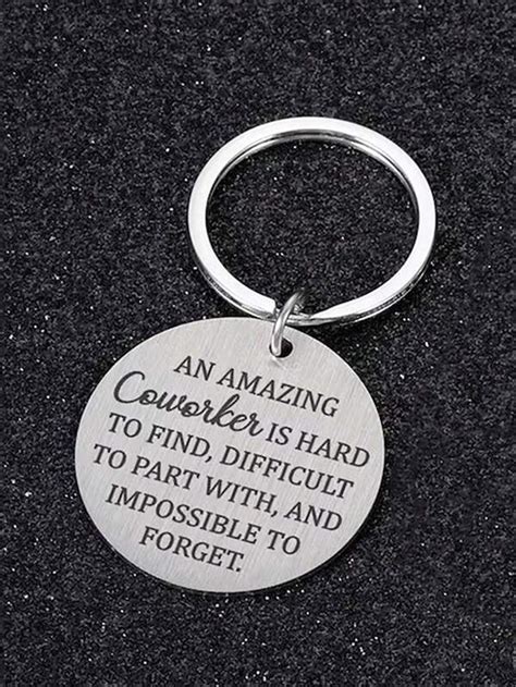 1 Pc Employee Appreciation Tscoworker Keychain Ta Truly Amazing