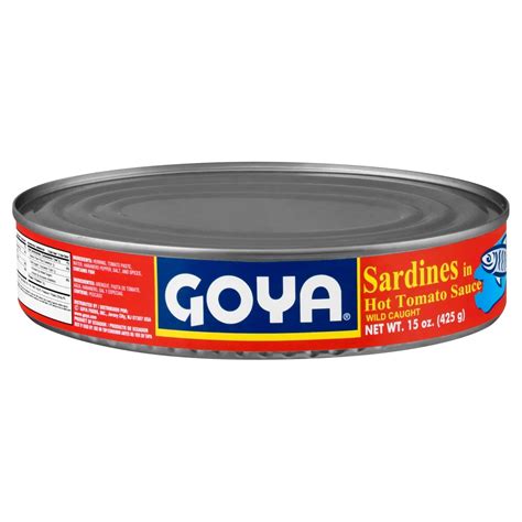 Goya Sardines In Hot Tomato Sauce Shop Seafood At H E B