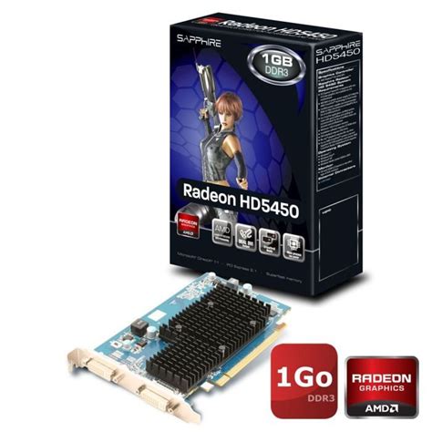 Sapphire ATI HD5450 1Go DDR3 Cdiscount Informatique