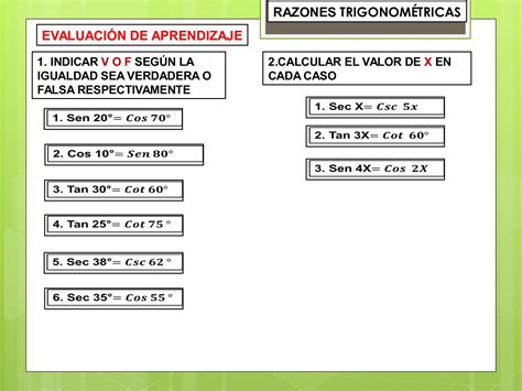 Taller De Propiedades De Las Razones Trigonométricas 2 Calameo Downloader