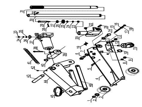 Sip 03677 3 Ton Trolley Jack Diagram