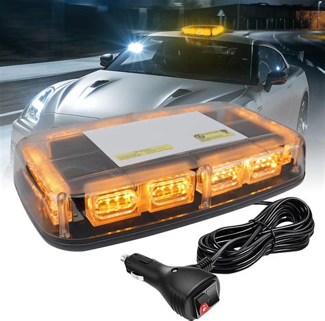 Year Warranty Oppbuy Amber Led Rooftop Strobe Light For Truck