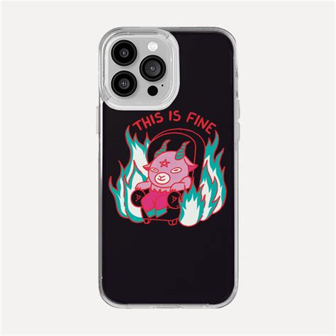 Case This Is Fine Baphomet De Jonz Colab