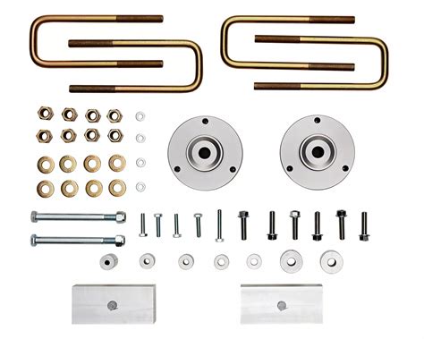 Revtek Tacoma 3 Inch Suspension Lift Kit With Rear Lift Blocks For Coil