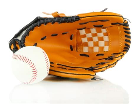 Premium Photo Baseball Glove And Ball Isolated On White