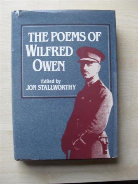 The Poems Of Wilfred Owen By Jon Stallworthy Fine Hardcover 1986 1st