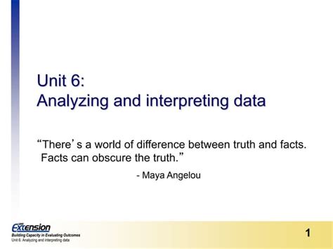 Analyzing And Interpreting Data Statippt Ppt