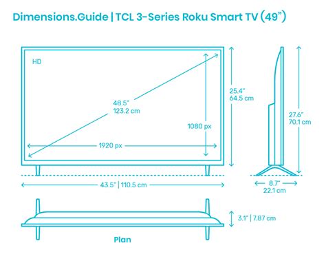 55 Inch TV Dimensions Specs, Inch, Dimensions, 42% OFF