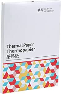 Thermopapier A4 200 Blatt Papier Thermique Papiers Thermique