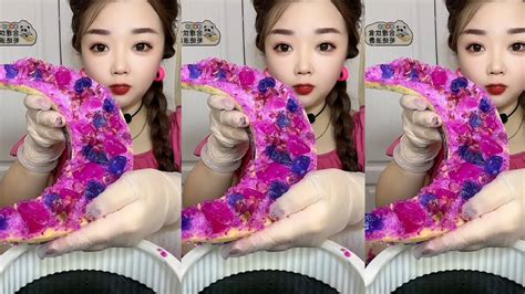 Asmr Mukbang Ice Eating Sounds From The Frozen Water Youtube